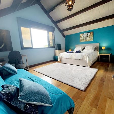 Chambre "Bleu Ocean" Villa Hermes Saint Pierre Esterno foto